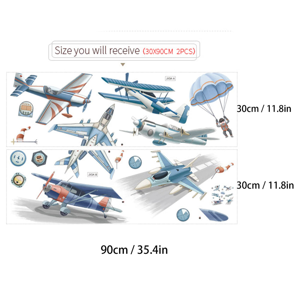 BWCXXZH watercolor parachute astronaut wall sticker inspires exploration and creativity