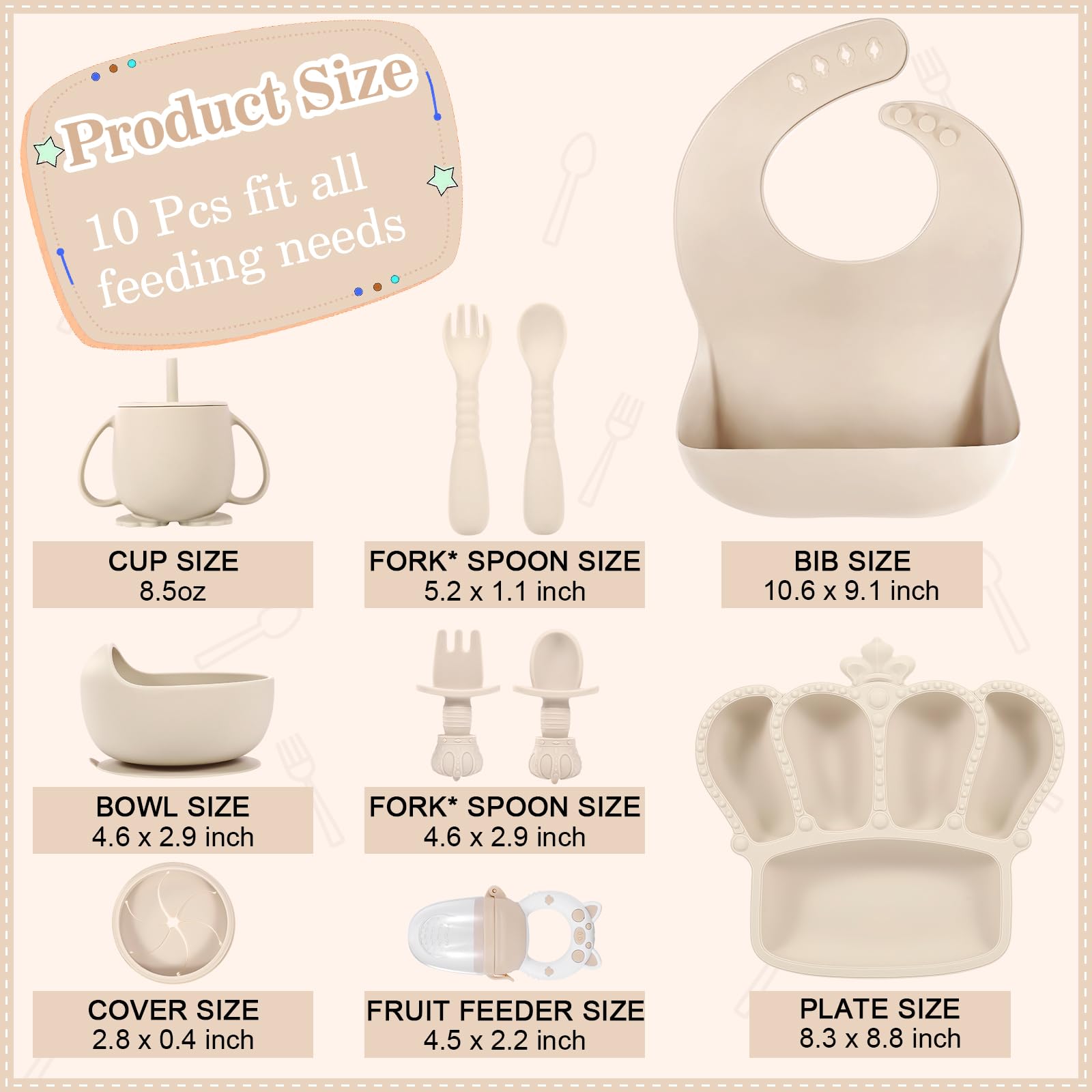 BXLL crown-shaped suction divided plate demonstrating stable mealtime with five sections and six suction points.