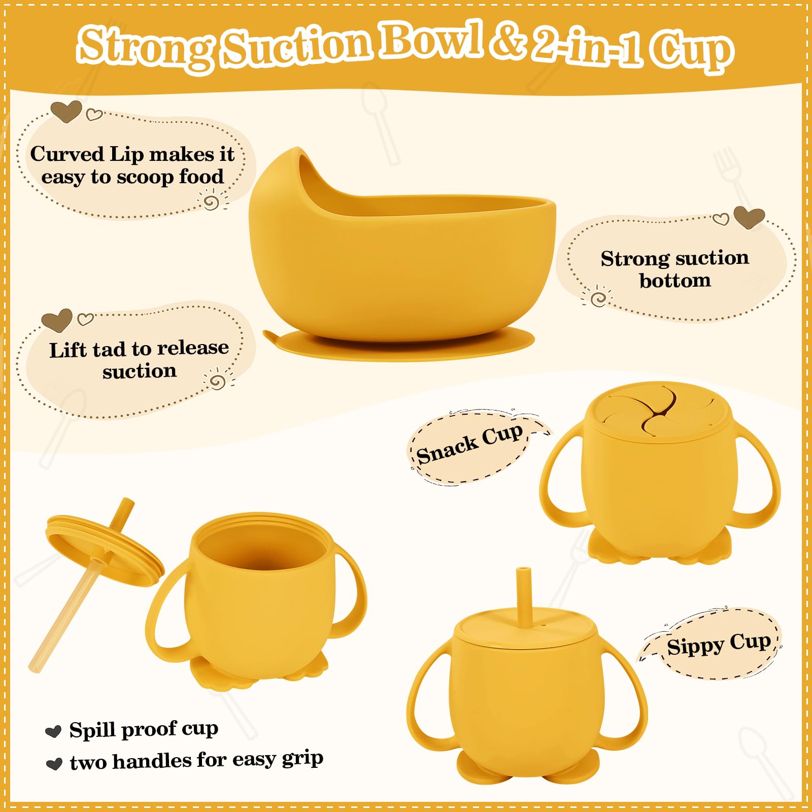 BXLL sippy cup with straw and lid for easy, mess-free drinking