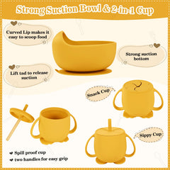 BXLL sippy cup with straw and lid for easy, mess-free drinking