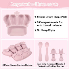 BXLL silicone bib with food catcher protects clothing from mess