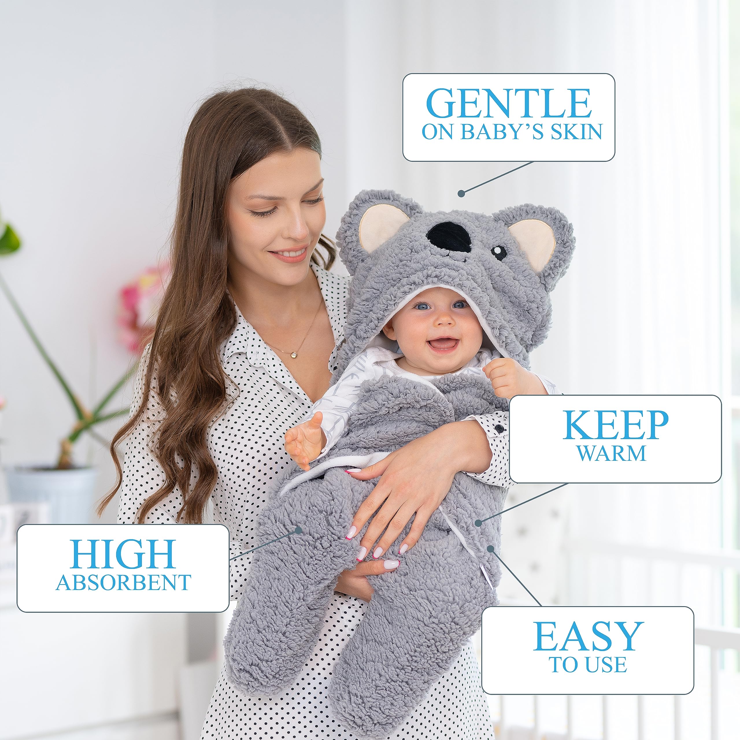 BYDOOO BD koala design gift box, stylish baby shower packaging.