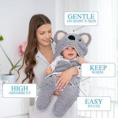 BYDOOO BD koala design gift box, stylish baby shower packaging.