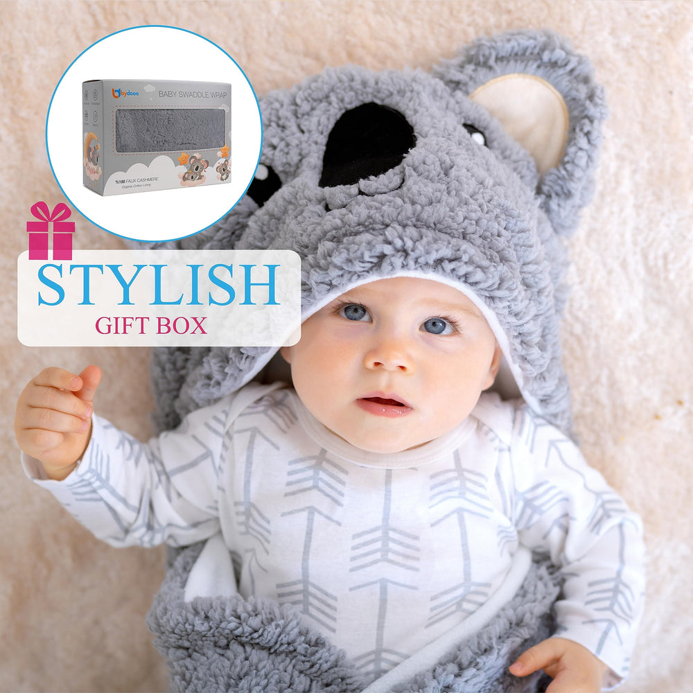 BYDOOO BD sleeping wrap, lightweight and breathable for baby.