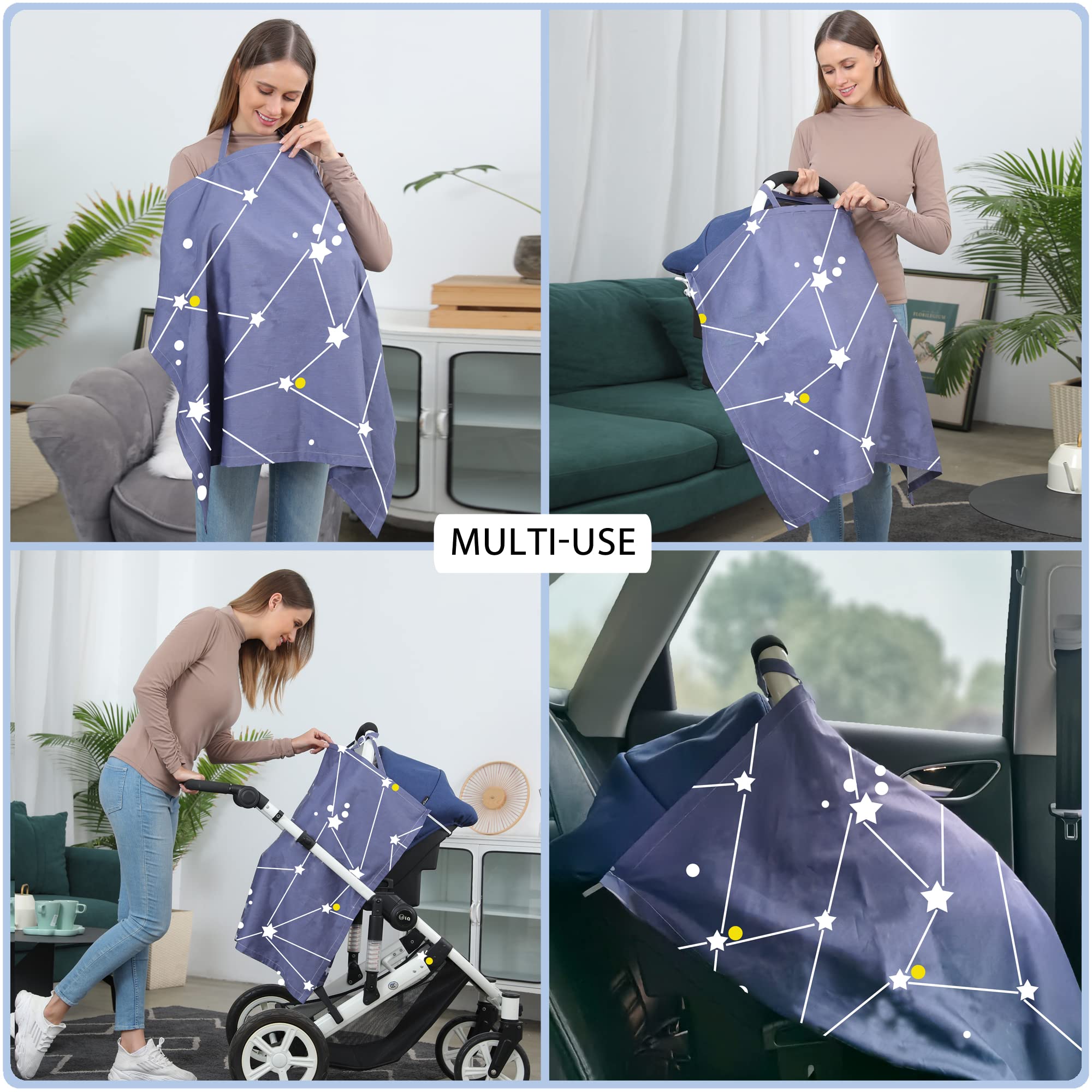 ByeBye Calorie nursing cover ideal for on-the-go breastfeeding in public