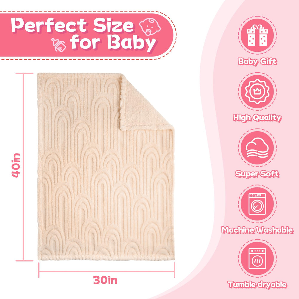 BYKOSY blanket in crib ready for naptime with breathable fabric