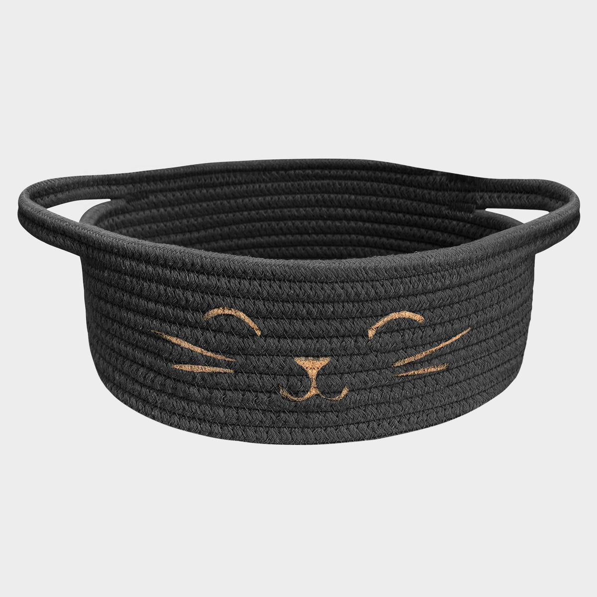 BYLSSNUK cat toy basket folded for space-saving storage