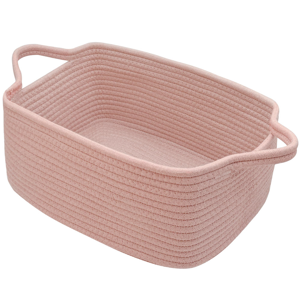 BYLSSNUK gift basket empty pink for stylish gifts and home décor.