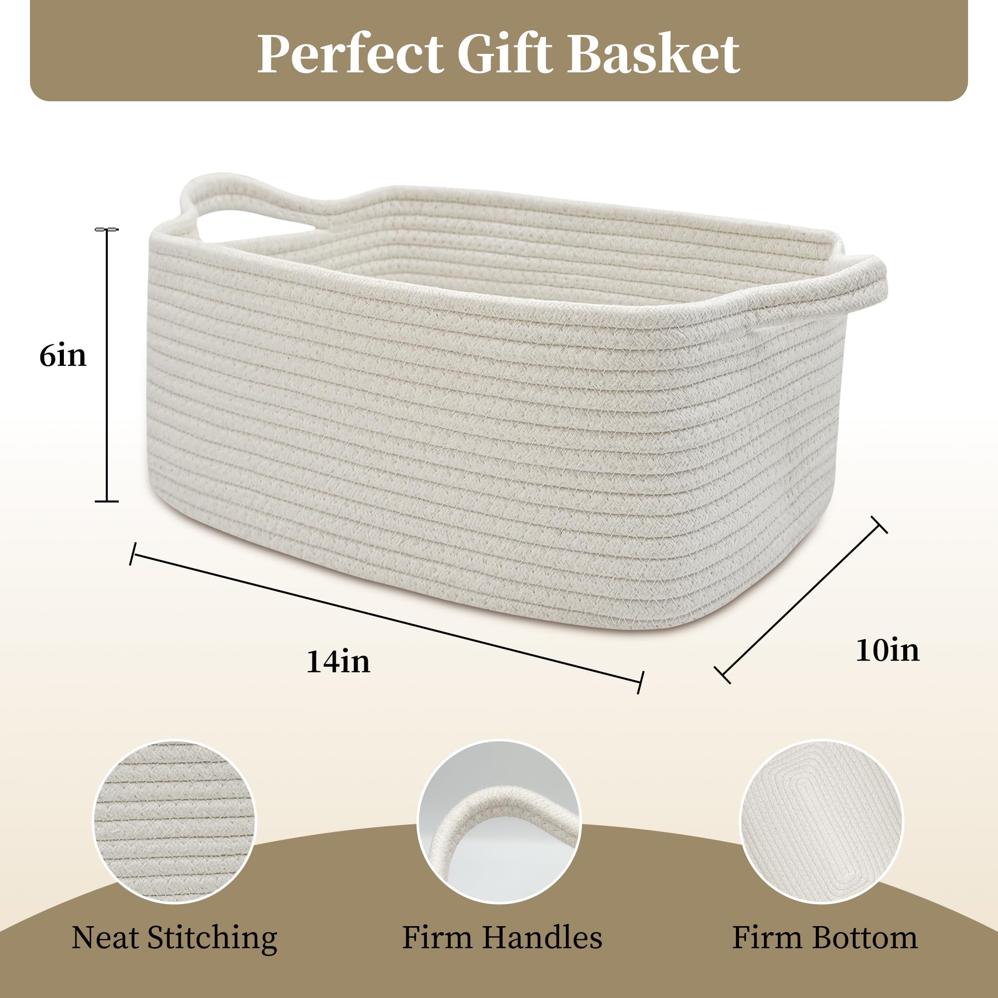 BYLSSNUK rope basket for toys in the nursery, compact storage solution