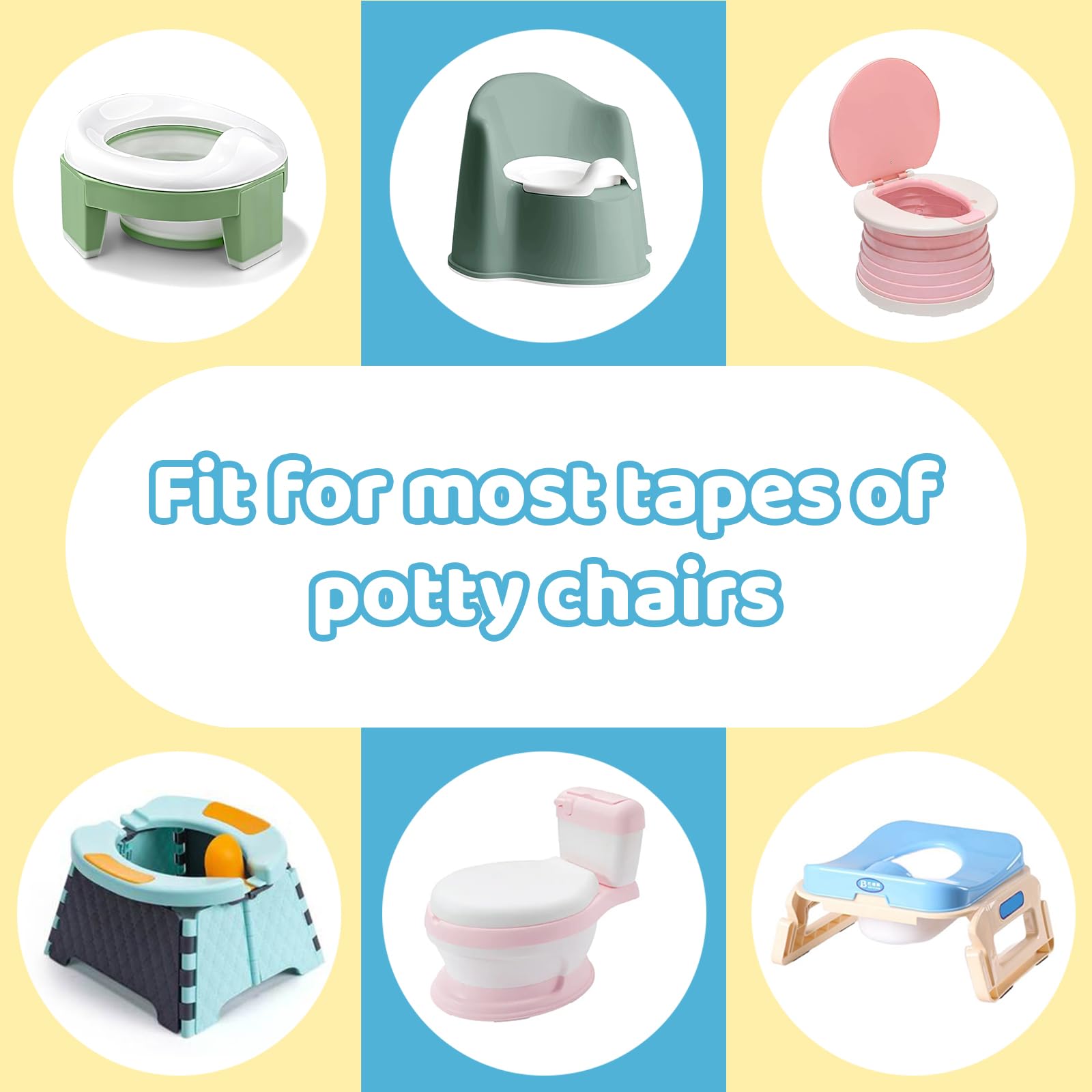 bynibiny universal-fit potty seats work with most seats, including OXO Tot 2-in-1 Go