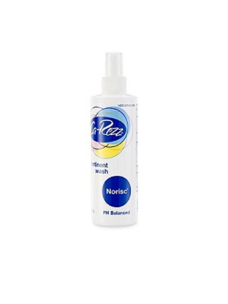 Ca-Rezz NoRisc Wash 8 oz spray for convenient surface cleaning and gentle refresh