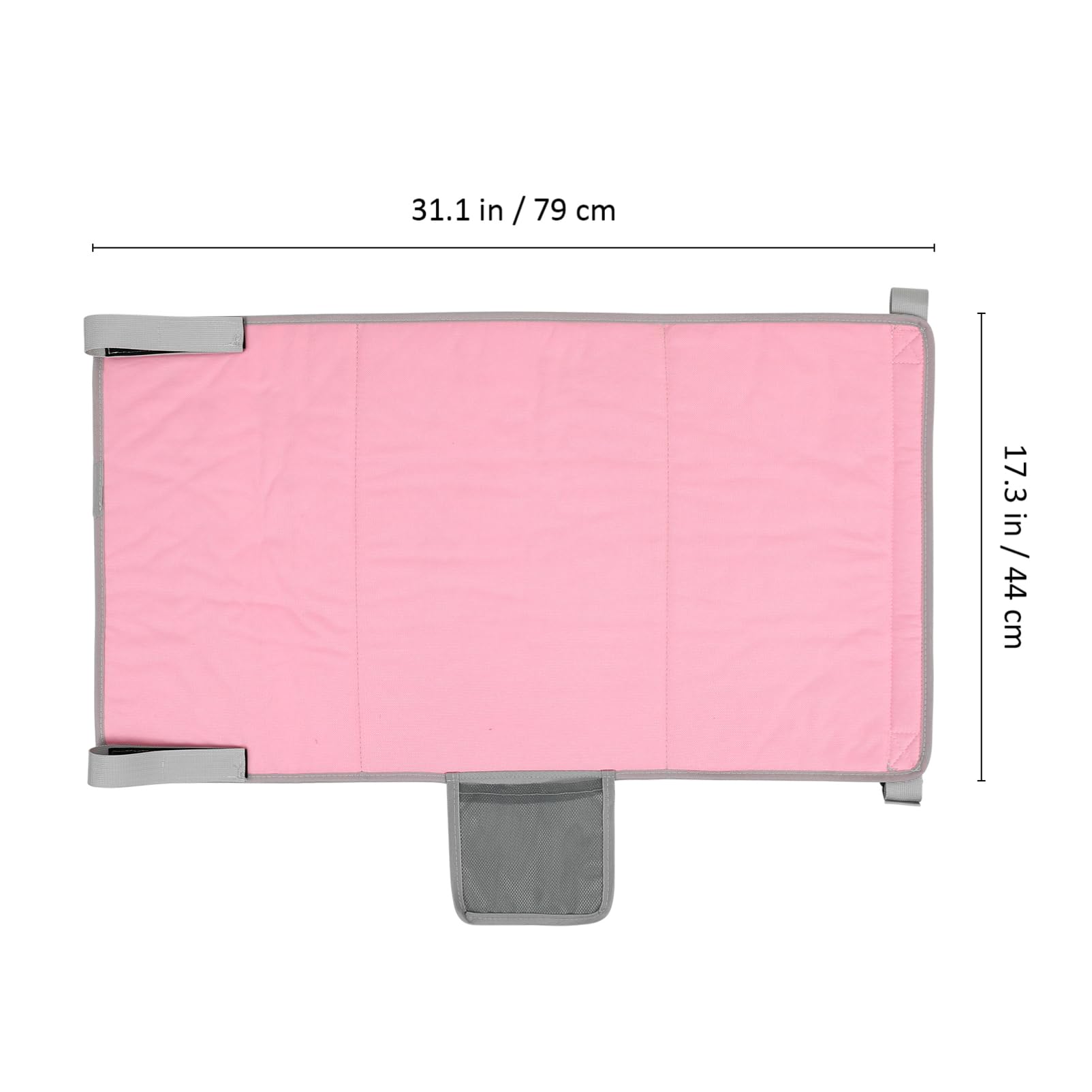 Cabilock soft fabric surface on toddler extender for comfortable contact.