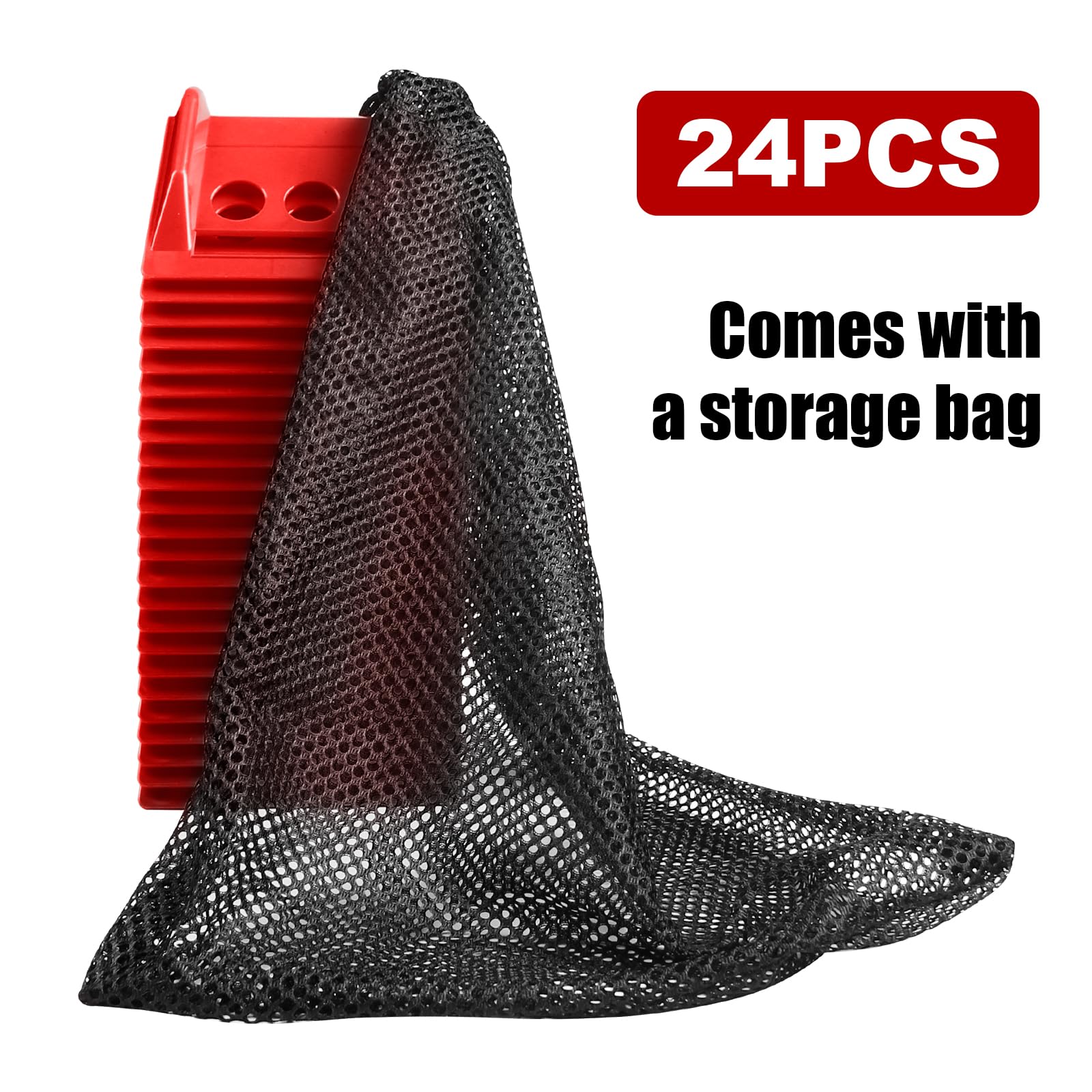 Cabtherlyn orange edge protector set reduces tarps and strap mishaps