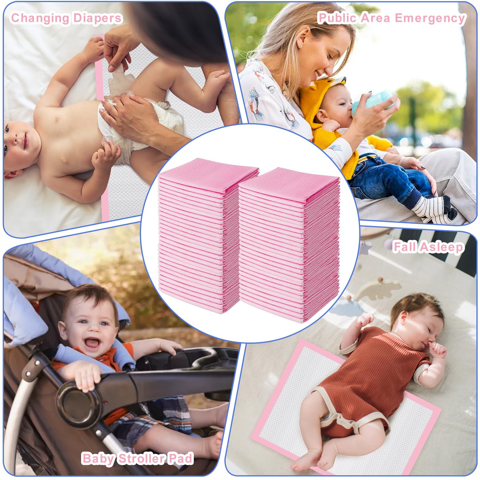 CACASO multi-use pad suits baby, elder, and pet care.