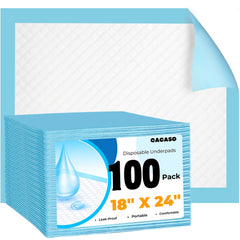 CACASO disposable changing pads in a 50-piece pack for everyday baby care