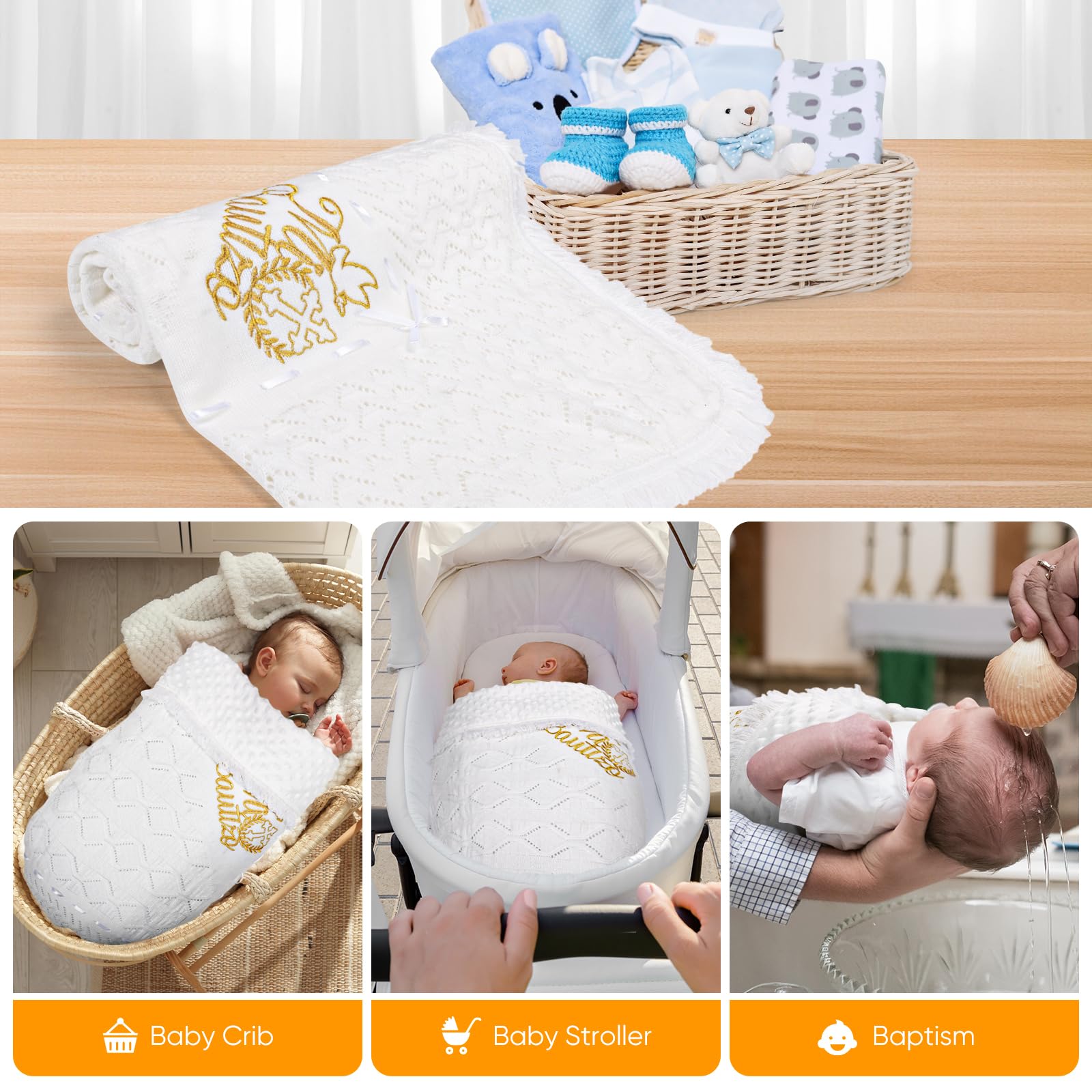 Cacooba easy-care blanket safe for hand or machine washing