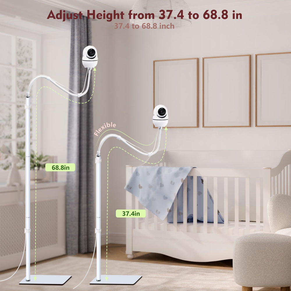 CaGuan heavy-duty stability secures your baby monitor in daily use