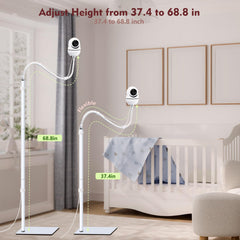 CaGuan heavy-duty stability secures your baby monitor in daily use
