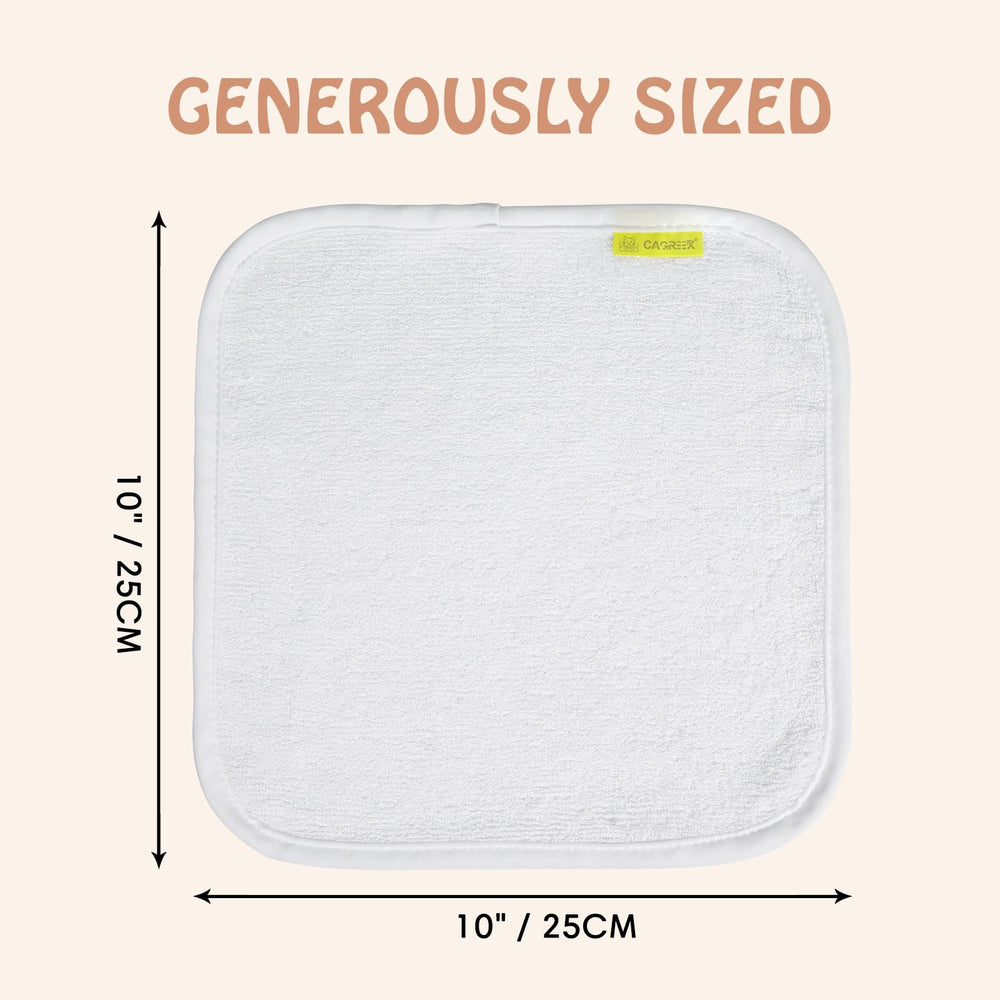 Cagreex baby face towel burp cloth for versatile daily routines.