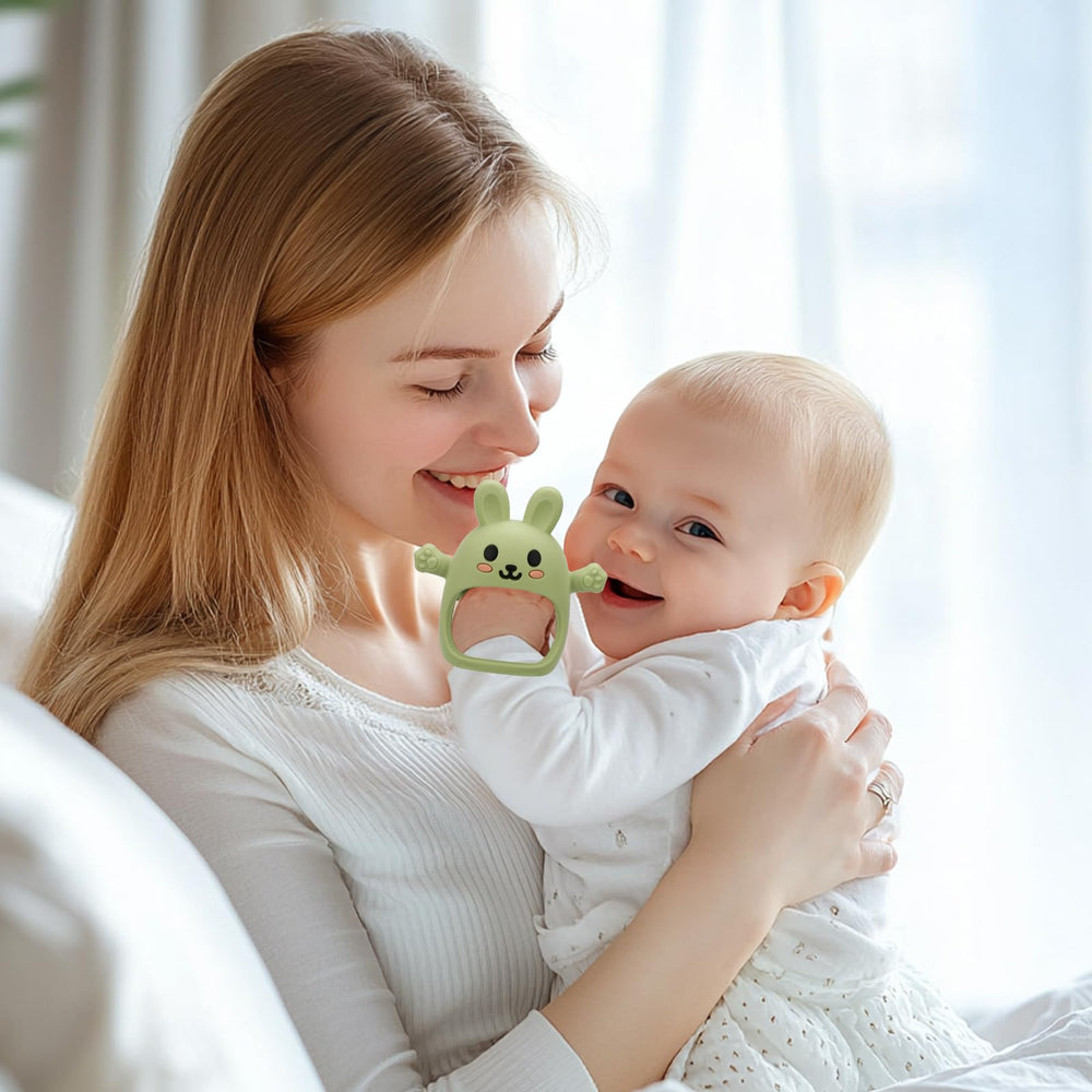 CAHILON safety-tested teether meets ASTM F963 and CPSIA standards.