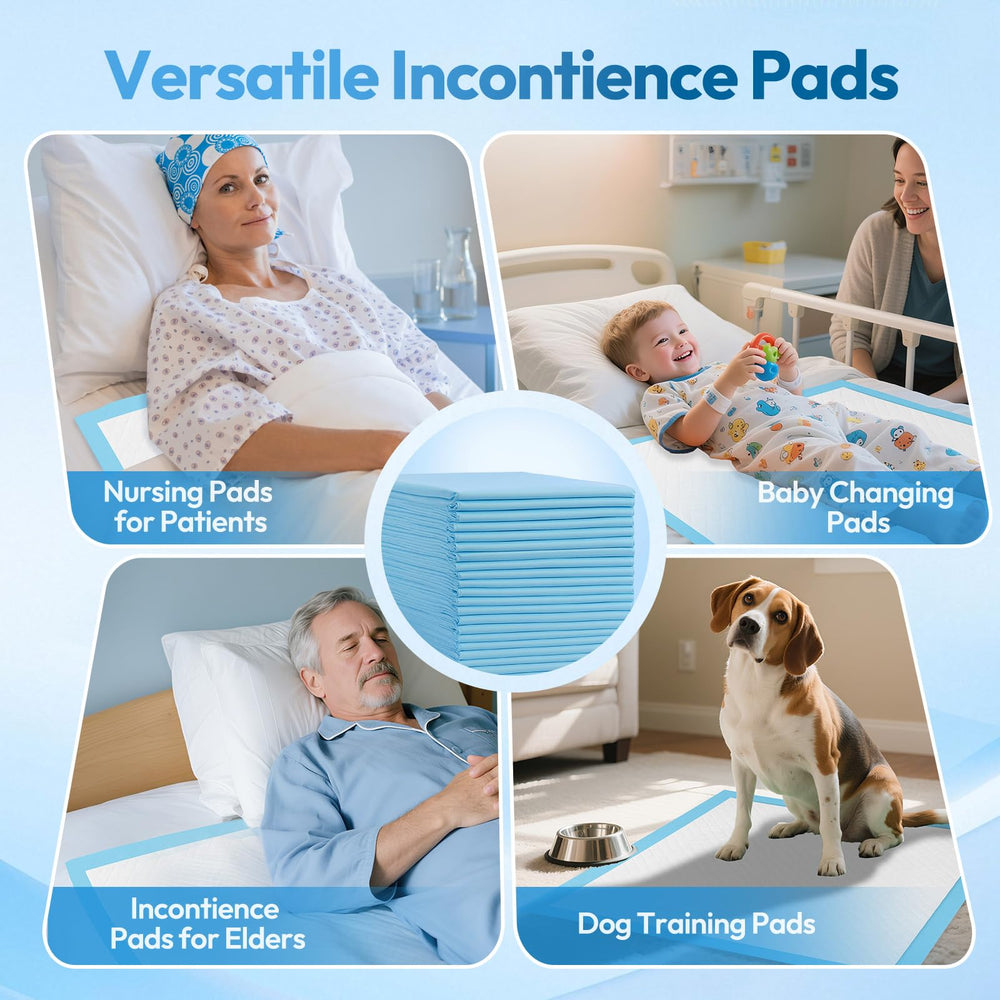 CAHUDIKIC bed pads ideal for travel and overnight care