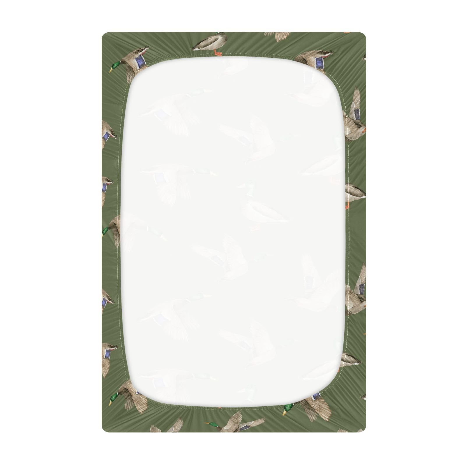 Caihoyu soft breathable material crib sheet keeps baby comfortable during sleep and play.