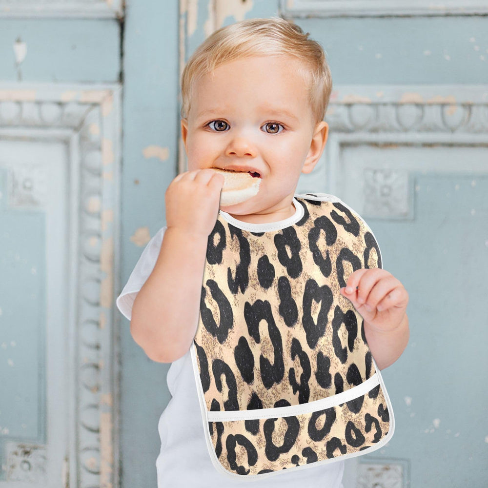 Caikeny set of 2 bibs in stylish patterns for boys and girls.