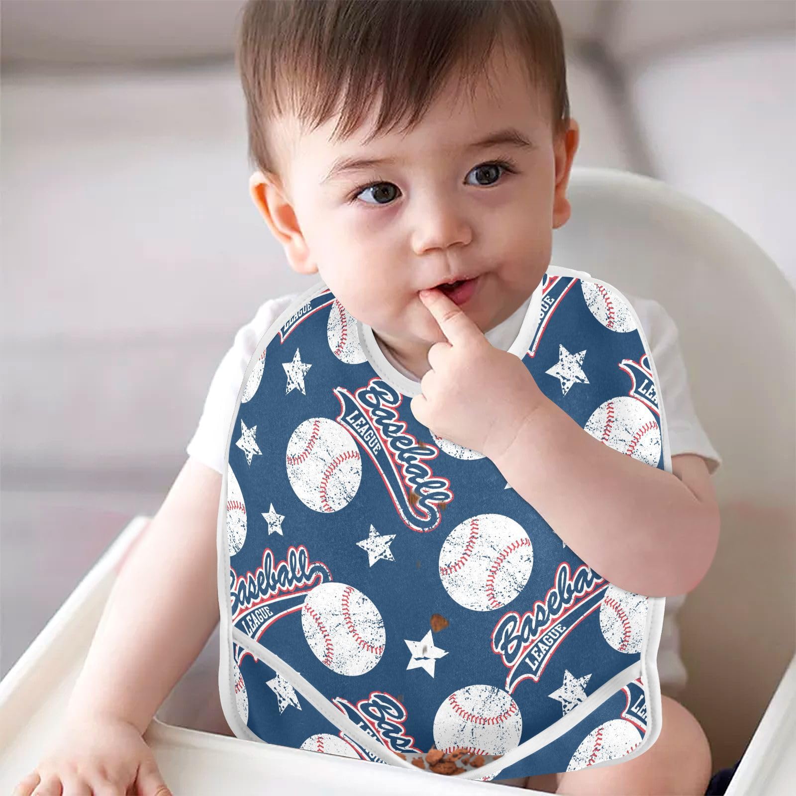 Caikeny bib teal-blue set suits boys and girls