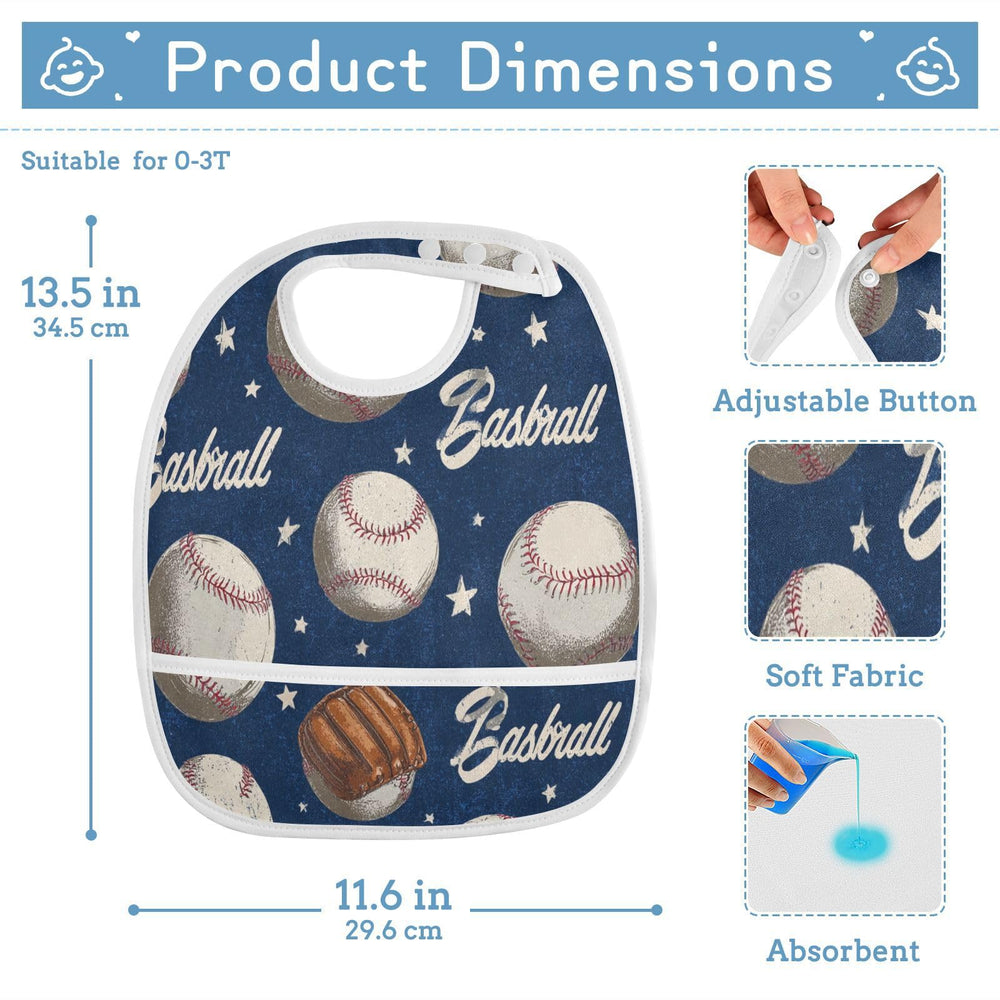 Caikeny bib terry-back fabric provides gentle comfort for sensitive skin