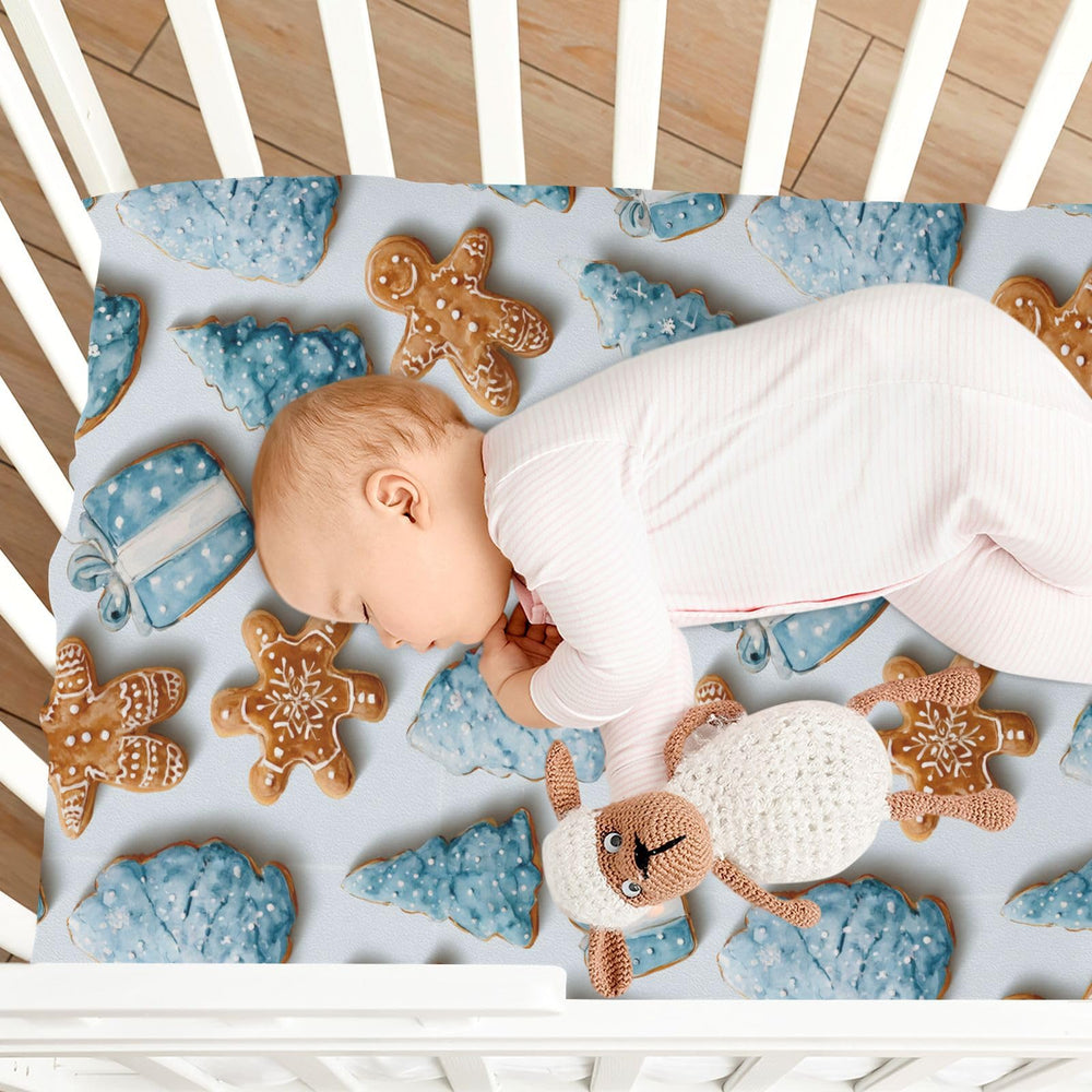 Caikeny nursery gift idea: crib sheets with charming patterns for easy decorating.