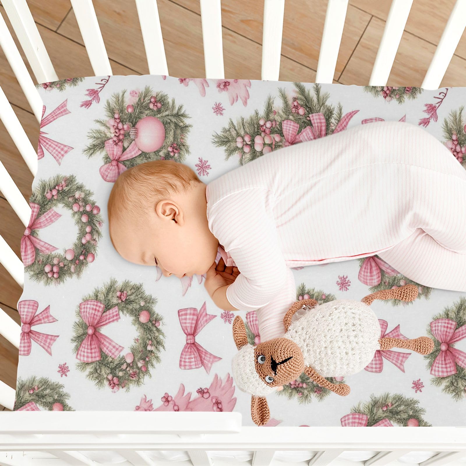 Caikeny crib sheets make a charming baby gift for showers