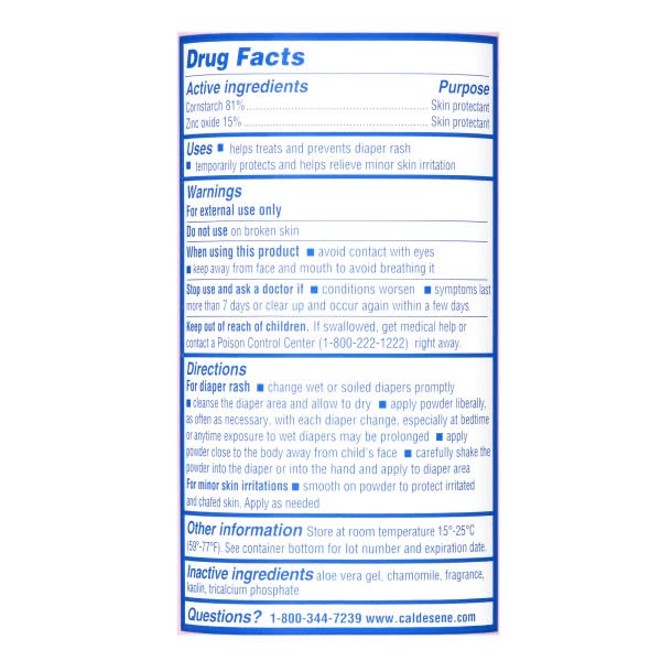 Caldesene family-use powder promotes all-day comfort for active days
