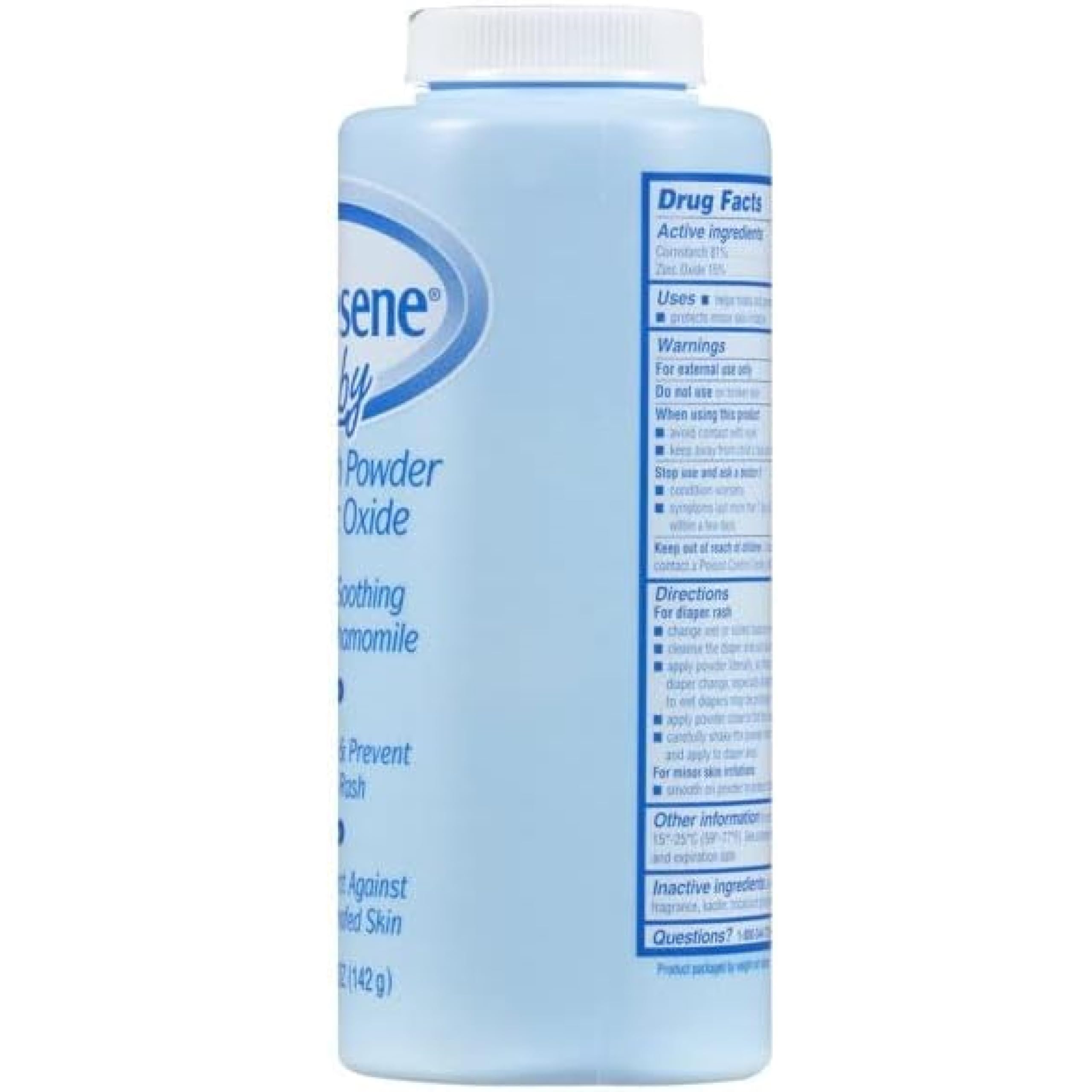 Caldesene helps prevent chafing and prickly heat in the diaper area.