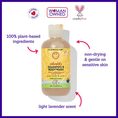 California Baby Calendula body wash pump for easy, gentle bath use.