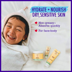 California Baby Calendula Cream used on face and body for everyday moisture