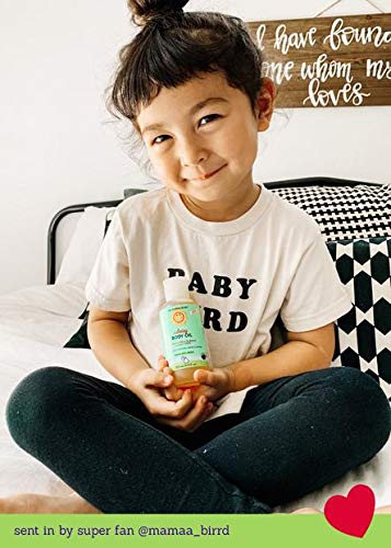 California Baby Calming Lavender Massage Oil ingredients list highlighting plant-based oils