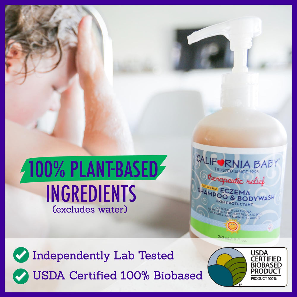 Product box with USDA Bio-Based certification emphasizes plant-based goodness.