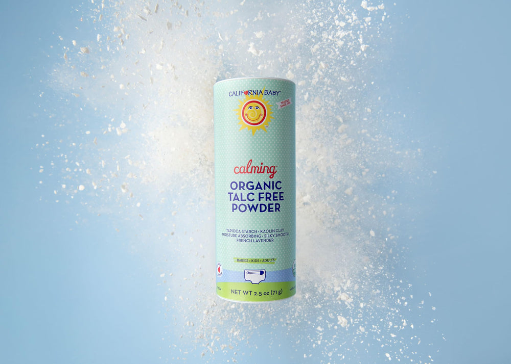 California Baby Powder talc-free formula with kaolin clay and starch