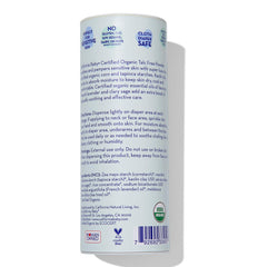 California Baby Powder lavender scent shows a gentle, fresh aroma