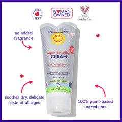 Fragrance-free California Baby Cream for face and body care