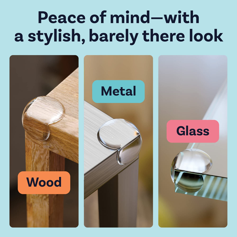 CalMyotis corner protector dense spherical bumpers provide reliable edge protection.