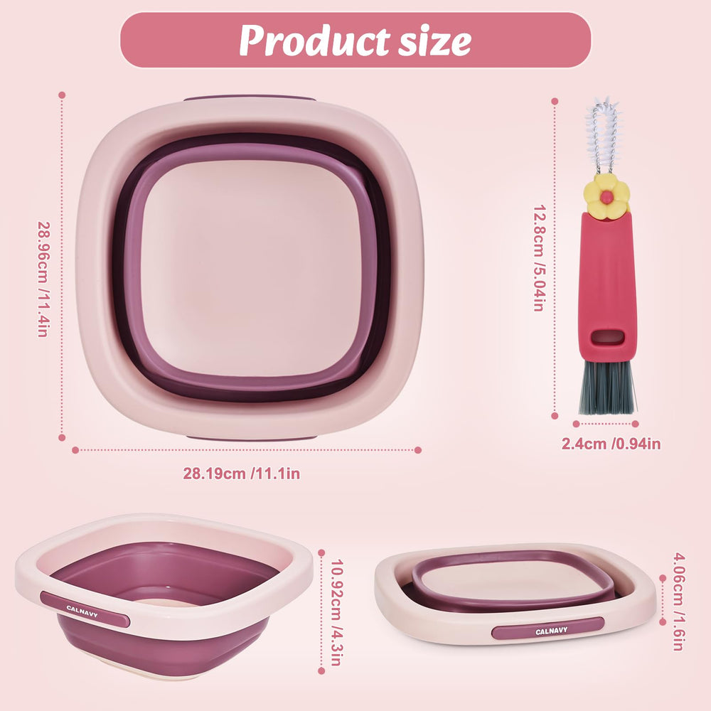 Compact folded design for easy storage at home or on the go.