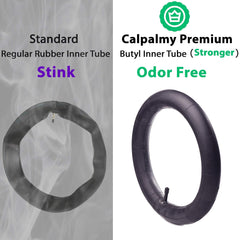 CALPALMY 12.5-inch front inner tube closeup shows self-sealing design in action