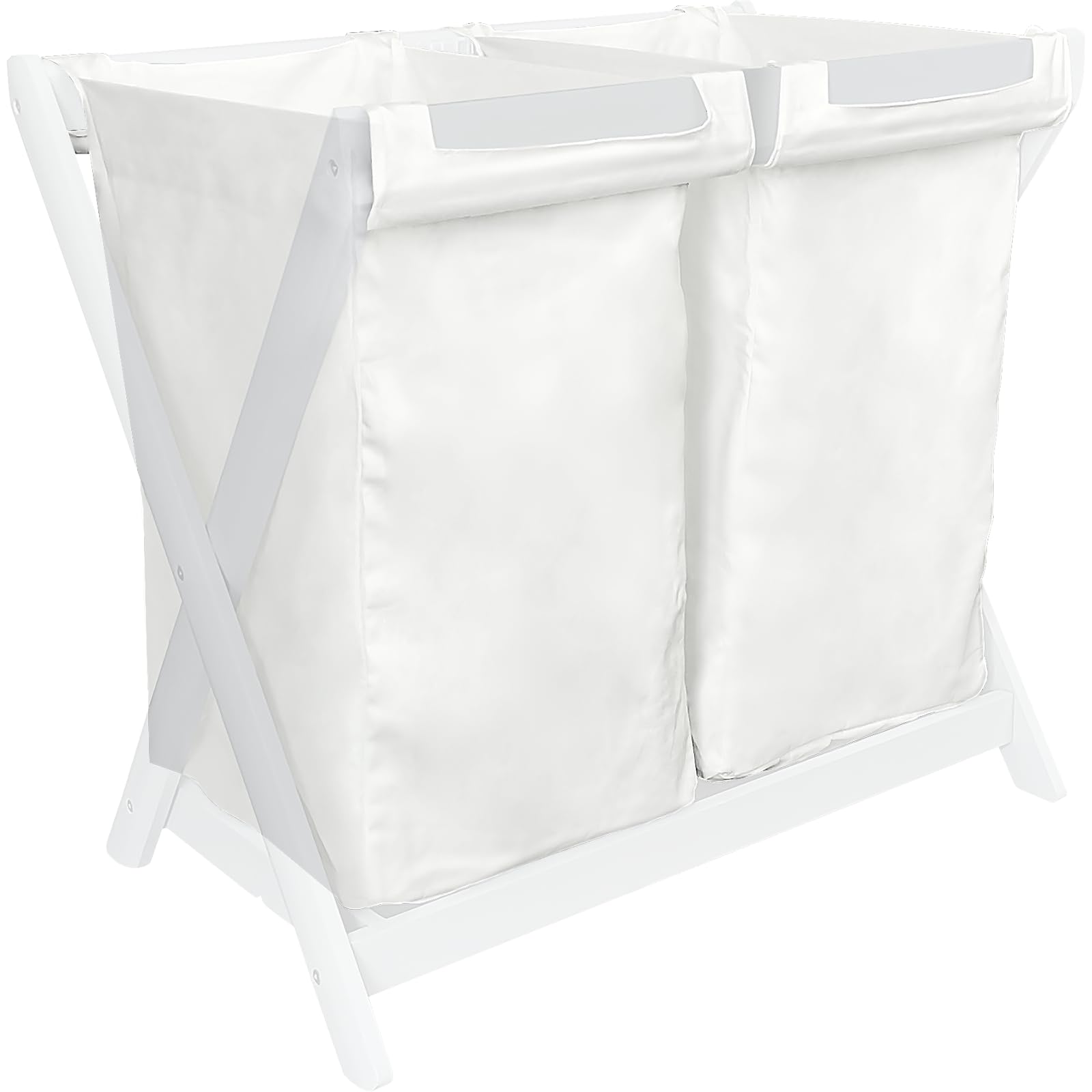 Calvana bassinet hamper insert fits UPPAbaby stands for tidy laundry sorting