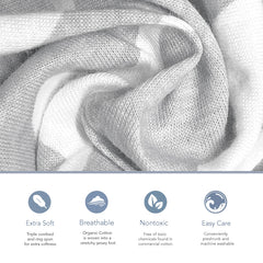 Cambria Baby durable, machine-washable sheet designed for frequent travel use.