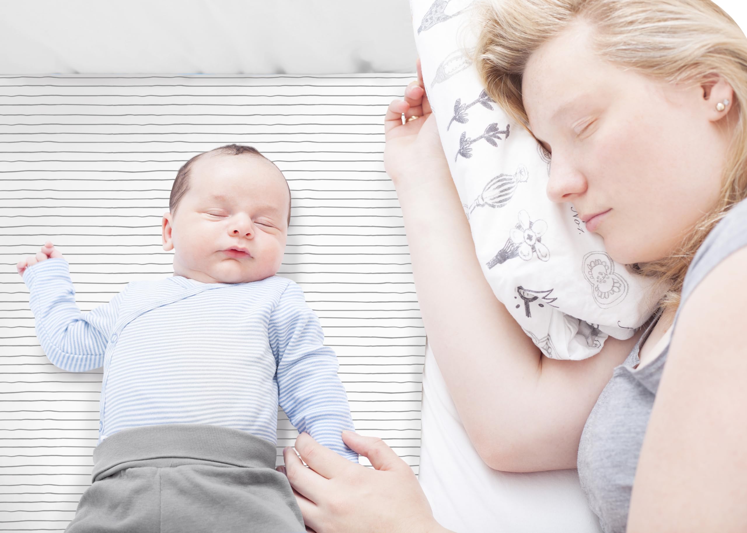 Cambria Baby easy-care sheets made in India, designed for long-lasting shape.