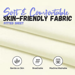 Camp County Beyond secure elastic loops keep sheets in place on preschool cots