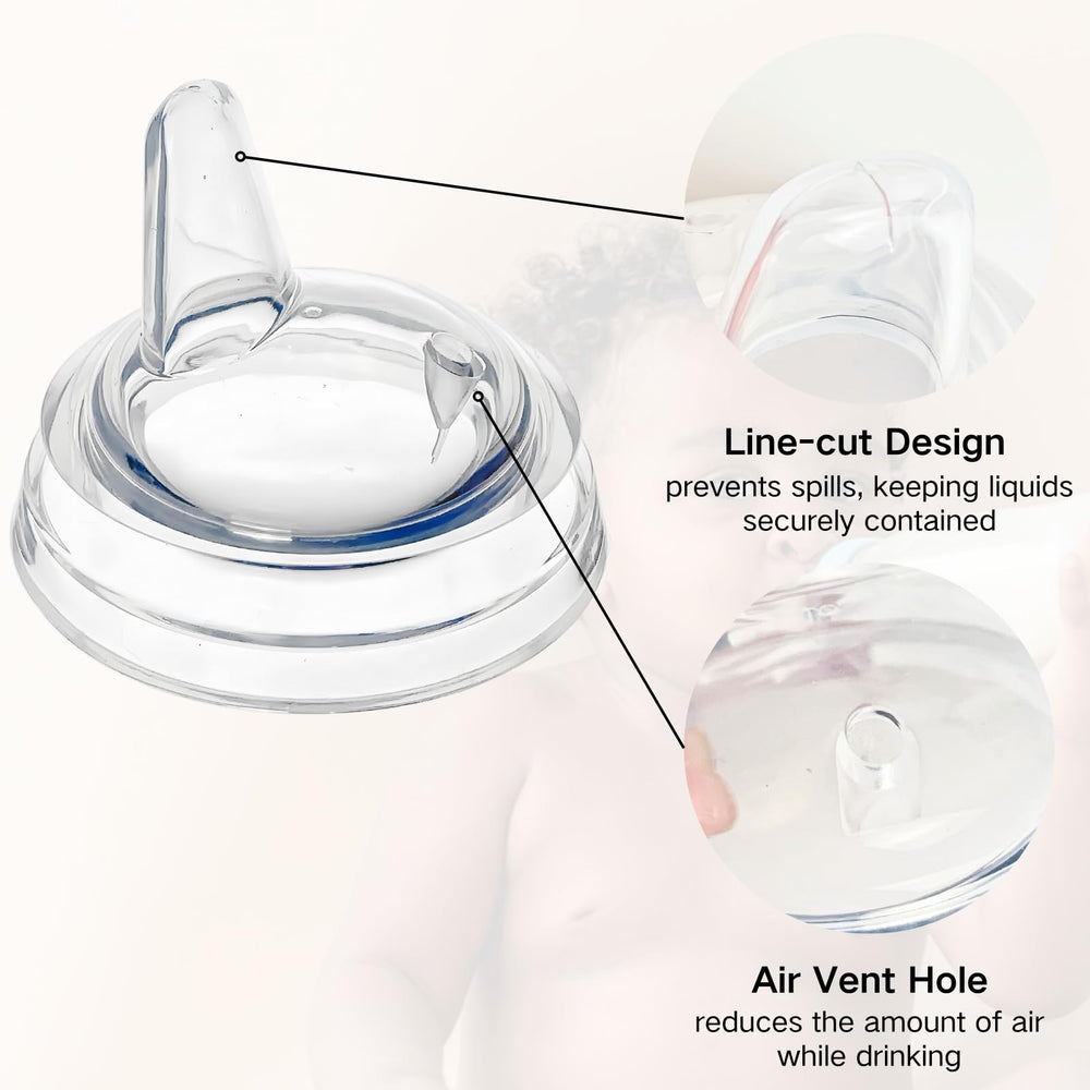 CAMTOVGCA leak-proof spout with vent reduces spills during use