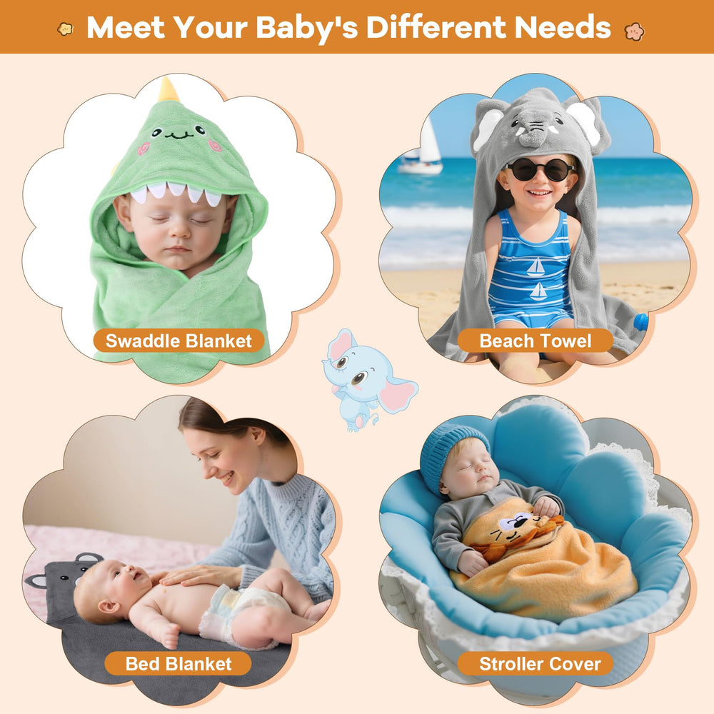 CandyHome baby towels set in packaging, ready for gifting
