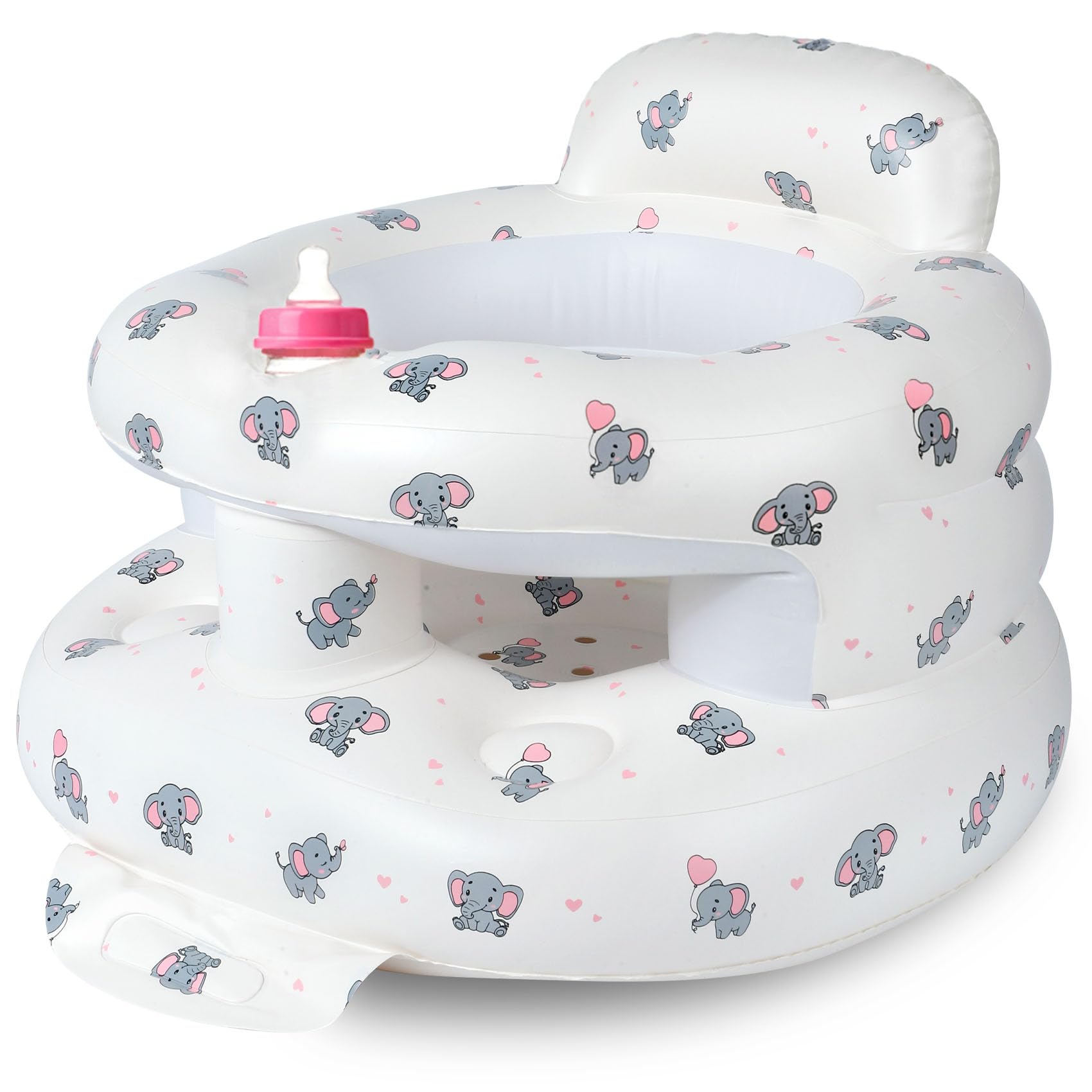 CandyHome Elephant travel-ready chair suitable for learning, feeding, and stories